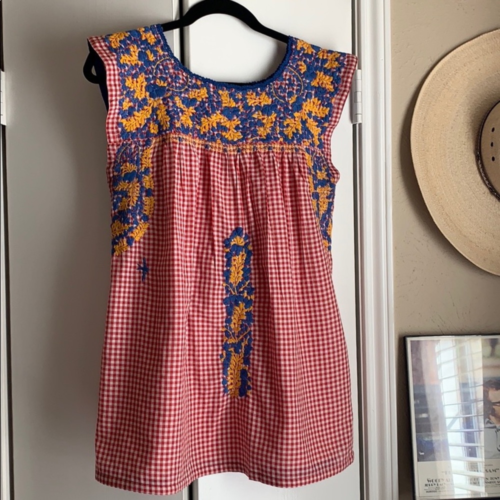 Mi Golondrina Flores Blouse